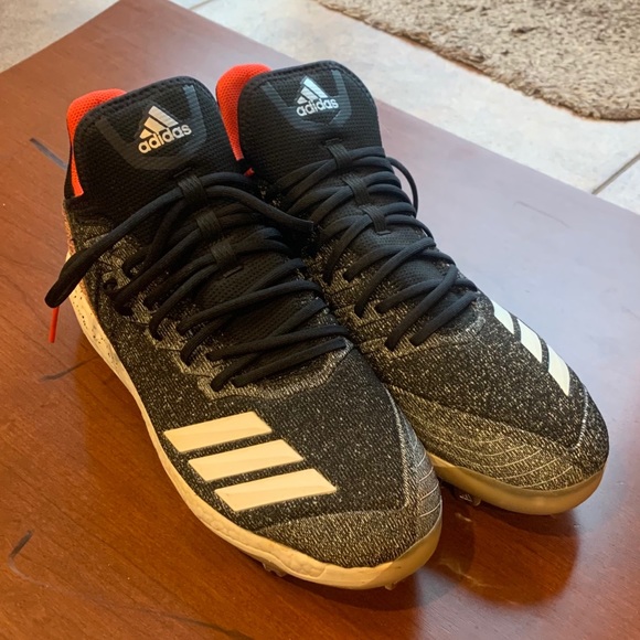 Adidas Boost Icon 4 Fusion Metal Baseball Cleats - Picture 2 of 5